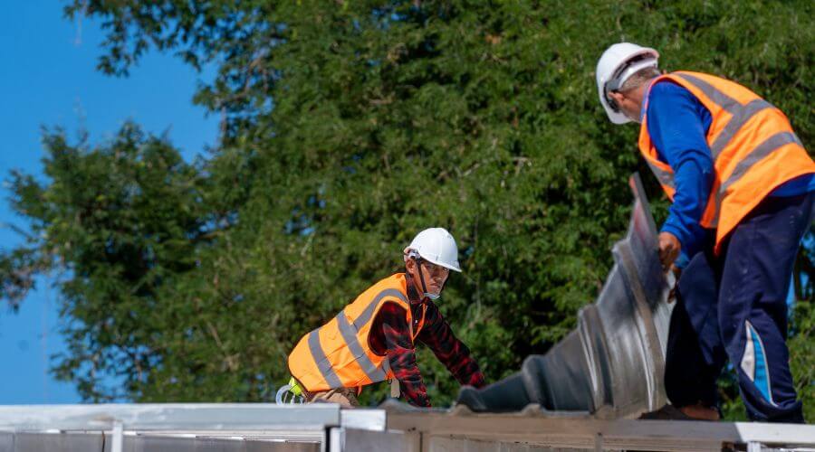 Professional metal roof installation in Blanchard, ND